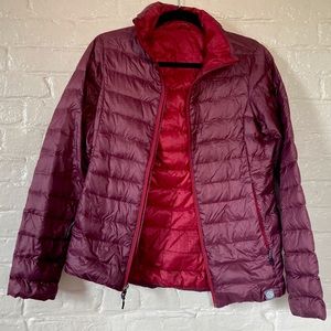 Maroon REI Co-op Down Puffer XS